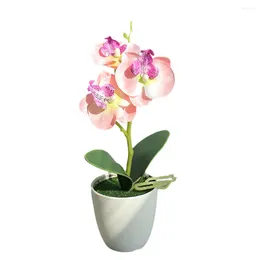 Decorative Flowers Exquisite Crafted Artificial Bonsai Plant For Party And Wedding Bouquet Potted Fake