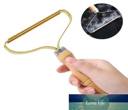 Wood Handle Lint Remover for Clothing Sweater Woven Coat Shaver Brush Tools Home Metal Remove Lint Pellet Tool Lint Roller1219469