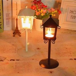 Candle Holders Fashionable Stand Vintage Holder Sturdy Excellent Workmanship Lantern Candlestick Wedding Decor