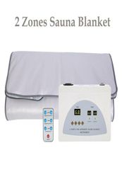 Far Infrared Sauna Blanket Thermal lose Weight Slimming Body Wrap Portable Bag FIR slim machine3853130