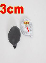 20pcs10pair Replacement Oval Small Pad Nonwoven snap button electrode pad for tens ems unit 3CM PALM Massagers Compatible2077871