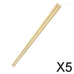 Chopsticks 5x304 Stainless Steel Square Polished For Kitchen El