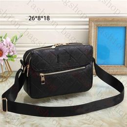 Top Quality Cross Body Designer Bag Classic Embossing Leather Women or Men Shoulder Bags Multi-pocket zipper School Bookbag Backpack Man Messenger Bag Handbag Purse