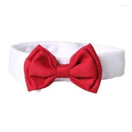 Dog Apparel 1PC Pet Puppy Dogs Adjustable Bow Tie Collar Necktie Decoration Accessories Bowknot Bowtie Holiday Wedding Bows Supplies