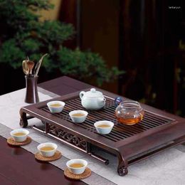 Tea Trays Ebony Tray Boutique Home Office Chinese Accessories Dining Table Decorations