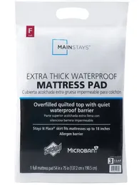 Table Mats Extra Thick Waterproof Mattress Pad Full 54 In X 75