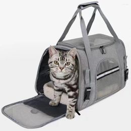 Cat Carriers Pet Carrier Portable And Dog Outgoing Bag Breathable Car Carrying