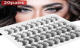 False Eyelashes 520 Pairs 1025mm Fake 100 Mink Lashes Natural Dramatic Volume Extension252v1906957