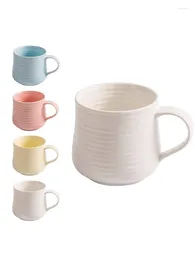 Teaware Sets 16oz Big Capacity White Ceramic Coffee Mug For Family And Friend