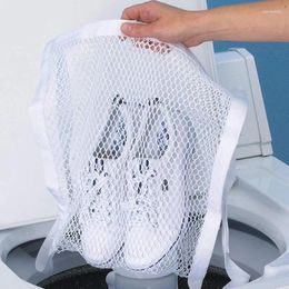 Laundry Bags 1/2pcs Washing Machine Shoes Mesh Bag Travel Shoe Storage Portable Wall Mounted Anti-deformation Cloth Organiser