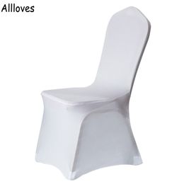 50 Pcs lot Wedding Chair Covers Spandex Stretch Slipcover for Restaurant Banquet Hotel Dining Party Universal Chair Cover Decorations C 190d