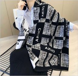 2021 Designer Cashmere Scarf For Women Oversized Classic Cheque Shawls Scarves luxury plaid Shawl1761523