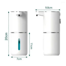 Liquid Soap Dispenser With Adjustable Settings Battery-powered Touchless Foaming For Bathroom Dish