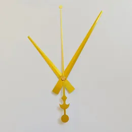 Clocks Accessories Gold Clock Hands Wall Modern Design Quartz Movement Mechanism DIY Clockwork Shaft For Hours Long Arrows Replacement Parts