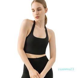 Bras NCLAGEN Yoga Bra Sports High Suport Underwear Women's Crop Top Pushup Fitness Clothes Elastic Quick Dry Workout Gym Camisole