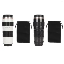 Mugs Camera Lens Coffee Mug Insulated Mutipurpose Leakproof Freezer Break Resistant Stainless Steel Cups For Home