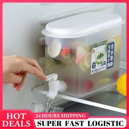 Water Bottles Refrigerator Bucket Modern And Simple Drinks Fruit Kitchen Bar Supplies Large Capacity Household