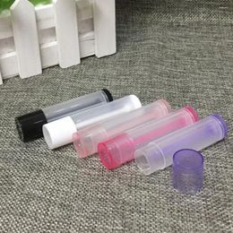 Storage Bottles Excellent Plastic Empty Lip DIY Lipstick Accessories Disposable 5 Colours Containers For Camping