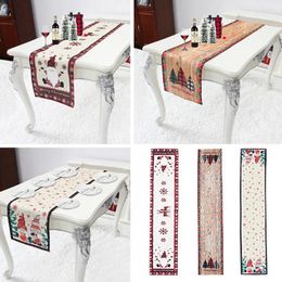 Table Cloth Christmas Decoration Dining Linen Washable For Rectangular Wedding Fashion Country