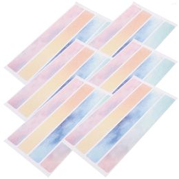 Bath Mats 24 Pcs Stickers Anti-slip Strip Skid Tapes Floor Self-adhesive Decals Small Colorful Tub Non-slip Bathtub