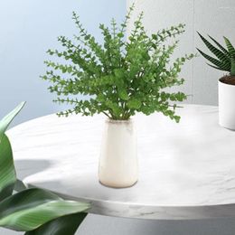 Decorative Flowers Realistic Artificial Plants Simulated Eucalyptus Plant Branches For Home