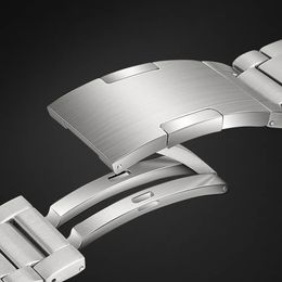 Banda di orologi in titanio per Samsung Huawei Amazfit Garmin Honor Polar Metal Cint Bracciale Bracciale Canda di guardia 22mm Correa Accessori