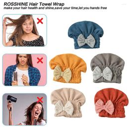 Towel Women Absorbent Bath Shower Cap Wiping Hair Quick-Drying Headwear Skin Makeup Remover Wash Sauna Face Care Spa Hat To Y5O4