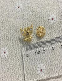 100pcs Owl masonry Ma Pins and Brooch 32 Degree Eagle Lapel Pin Gold Color ish Rite Rays Custom Metal Badge Craft83303904009204