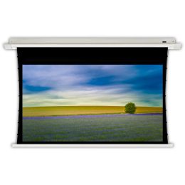 Black diamond 8K SoundMax Woven Acoustically Transparent Bright White Fabric For AT Electric Recessed In-Ceiling Projector Screen, WAT-1