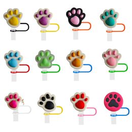 Disposable Plastic Sts Claw St Er For Cups Cute Funny Tumbler Topper Accessories Man Woman Gift Water Bottle Sile Tips Lids Home And P Otnzl