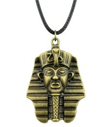 WYSIWYG 5 Pieces Leather Chain Necklaces Pendants Choker Collar Women Necklace Jewellery Egyptian Pharaoh 36x28mm N6A114176166071