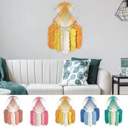 Decorative Figurines Macrame Boho Tapestry Wall Hanging Hand-woven Home Decoration Accessories Nice Dream Catchers For Bedroom Dining