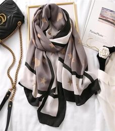 Autumn winter women scarf beach quality shawl cotton Linen silk lady fashion scarves wrap hijab muffler Soft Pashminas bandanna Y25481184