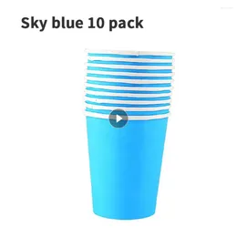 Disposable Cups Straws Wedding Convenient Versatile High-quality Premium Affordable Luxurious Birthday Party Tableware Event Decoration