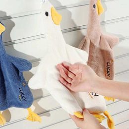 Towel Soft Duckling Thicken Absorbent Coral Velvet Kitchen Accessories Wiping Rag Cleaning Cloth Handkerchief Hand