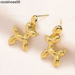 Charm Jewelry Charm Luxury Dog Earrings Charm Design Gold Earrings Spring Designer Jewelry Earring Romantic Womens Family Gift 925 Slive