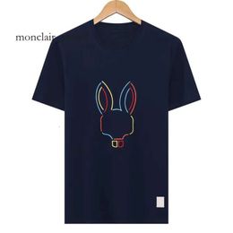 Psychol Bunny Summer Casual T Shirt Mens Womens Skeleton Rabbit 2024 New Design Multi Style Men Shirt Fashion Physcho Bunny Shirt Couple Short Sleeve Size M-3xl 1578