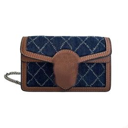 shoulder bags handbag designer shoulder bag women purse man Wallet Classic Luxury Chain Plaid Flower Vintage Ladies Brown handbags purses designer woman handbag