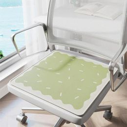 Chair Covers Breathable Faux Silk Fabric Cushion Ice Seat For Home Office Car Gel Mat Room