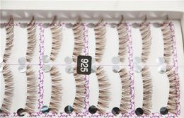 Brown False Eyelashes Coffee Natural Long Eye Lashes Extension Thick Mixed Individual Makeup Tools Beauty4384293