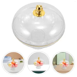 Plates Desktop Fruit Bowl With Draining Hole For Kitchen Counter Basket Cover