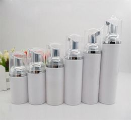 10pcs Plastic Foam Bottle with Silver Colour Pump Empty Travel Foaming Dispensers for Soap Shampoo 30 50 70 80 100ml302v9251888