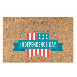 Carpets 40x60cm Independence Day Usa Pattern Floor Mats Crystal Velvet Indoor And Outdoor Couch Blanket