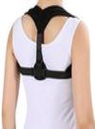 Adjustable Back Posture Corrector Clavicle Correction Belt Shoulder Brace U6868692