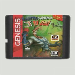 Memory Card Readers Cards Earthworm Jim Ren 16Bit Md Game For Sega Mega Drive Genesis Drop Delivery Computers Networking Computer Acce Othlr