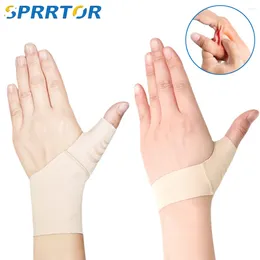 Wrist Support 1Pcs Elastic Thumb Brace Liner Soft Compression Sleeve Protector For Relieving Pain Arthritis Tendonitis Sprains