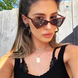 Retro Cateye Women Sunglasses Brand Small Plastic Vintage Red Mirror Sun Glasses Female Eyewear Uv400 gafas1 320E