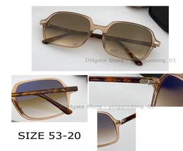 top quality Fashion Brand Designer Oversized Square Sunglass for Women Men Big Frameuv400 glass lens gafas gradient Sun Glasses Fo1670563