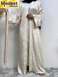 Ethnic Clothing Modest Abayas For Women Kimono Turkey Kaftan Islamic Clothing Ramadan Femme Musulmane Cardigan Caftan Marocain Muslim Robe T240510