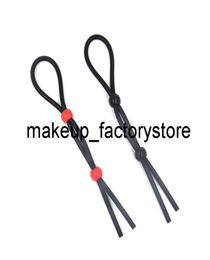 Massage Adjustable Penis Ring Rope Sex Toys for Adults Men Silicone Ejaculation Delay Cock Scrotum Male Lasting Cockring8859819